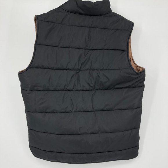 Black & Brown Classic Outdoor Vest | Perfect for Any Season - Picture 5 of 6